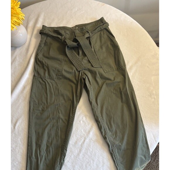 Vanilla Star Olive Green Pants Women's Size Medium - Picture 2 of 8